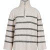 Klaer Neo Noir | Nevena Stripe Knit Blouse