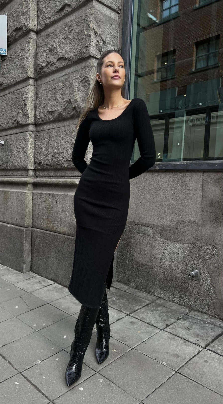 Klaer Kayani | River Knit Midi Dress