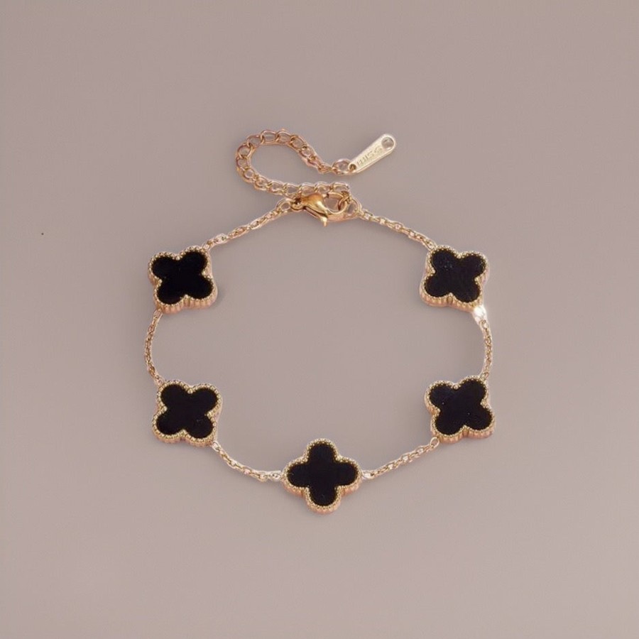 Tilbehor Aiyanna | Four Leaf Clover Bracelet