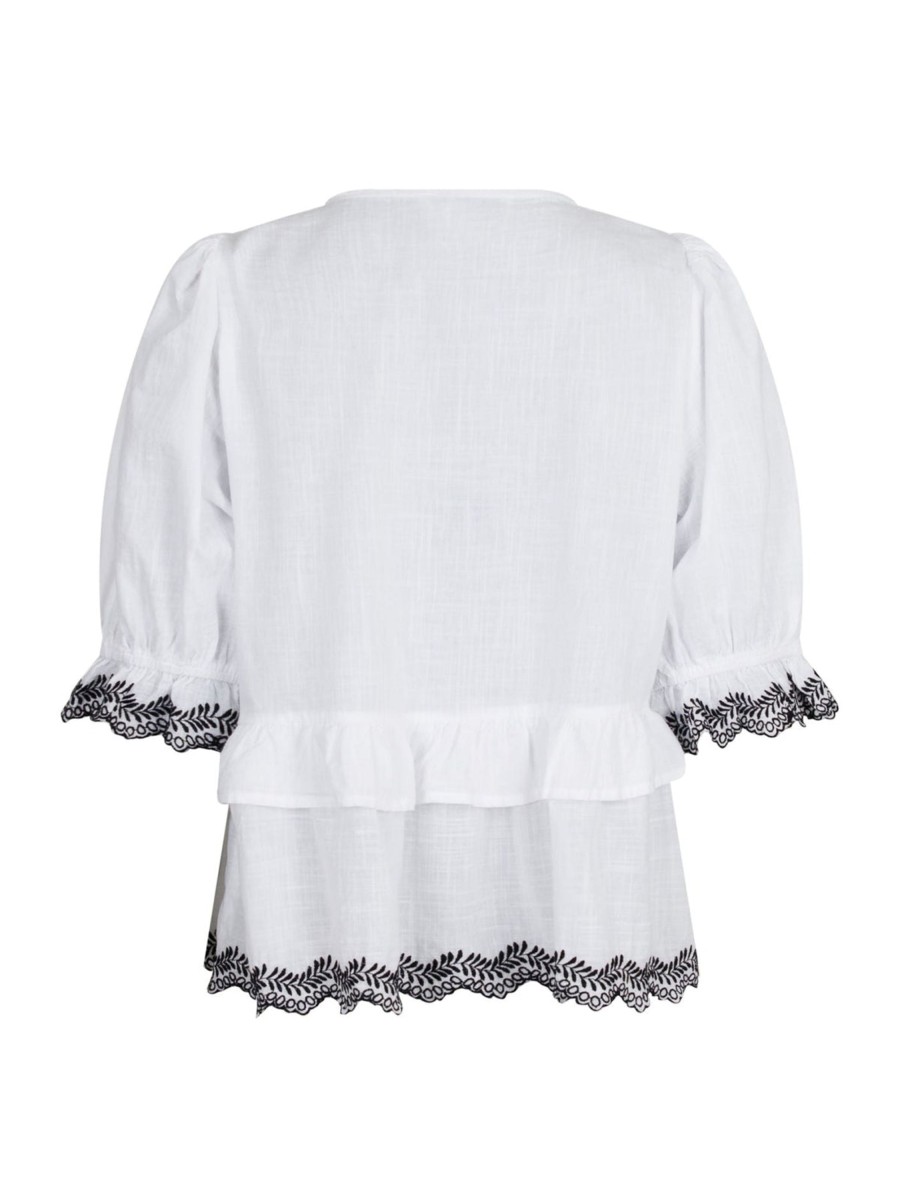 Klaer Neo Noir | Raya Embroidery Blouse