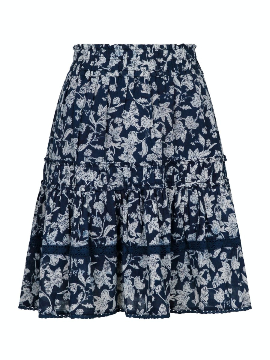 Klaer Neo Noir | Cosy Stencil Flower Skirt