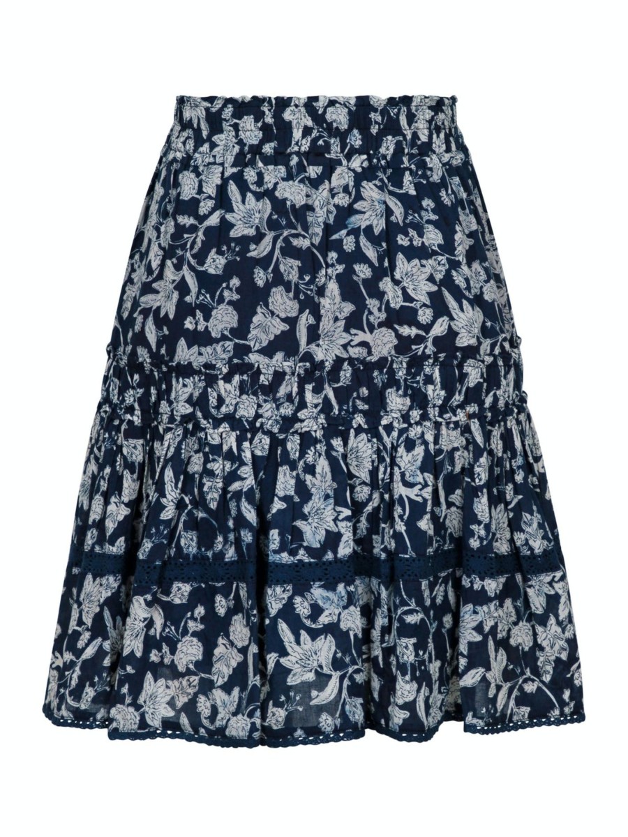 Klaer Neo Noir | Cosy Stencil Flower Skirt