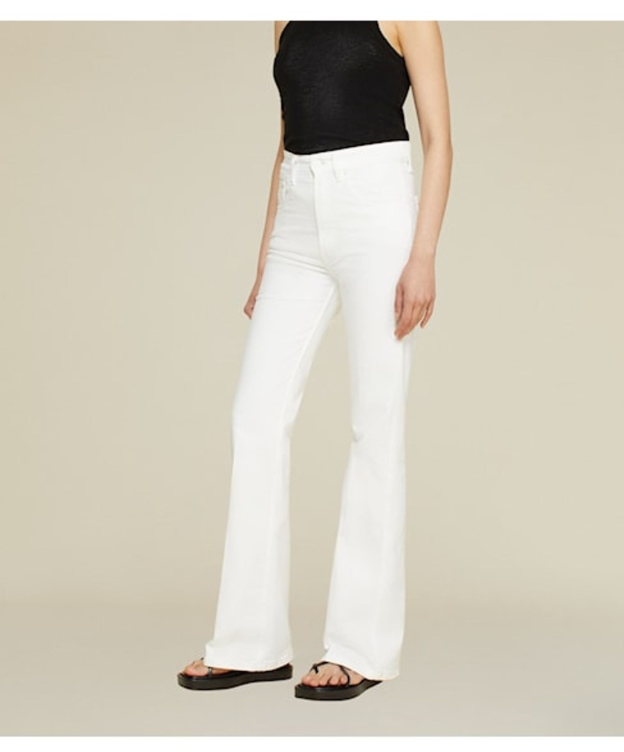 Klaer Lois | Riley White Denim