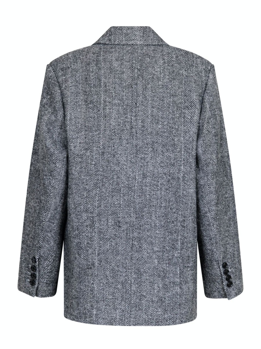 Klaer Neo Noir | Gaby Herringbone Blazer