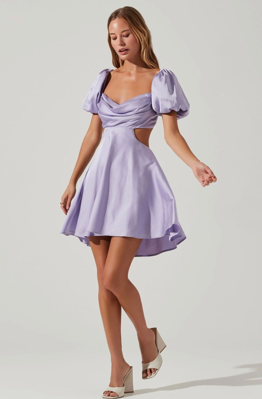 Klaer ASTR The Label | Clarita Dress Lavender