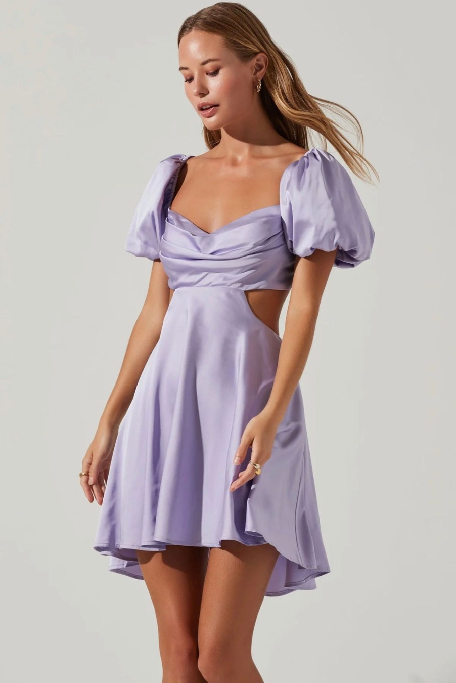 Klaer ASTR The Label | Clarita Dress Lavender