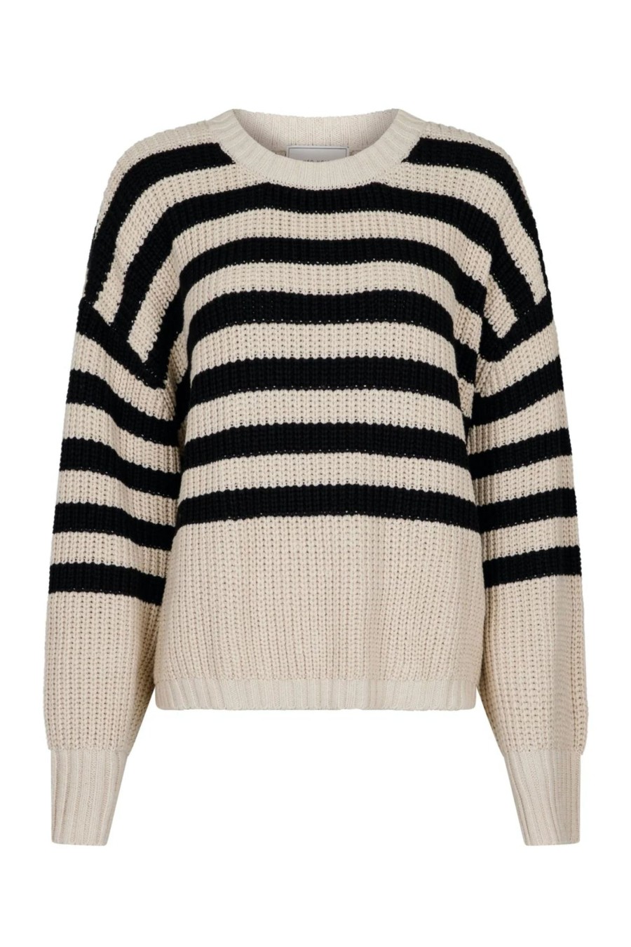 Klaer Neo Noir | Dakota Stripe Knit Blouse