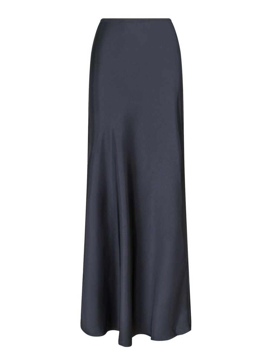 Klaer Neo Noir | Vicky Heavy Sateen Skirt